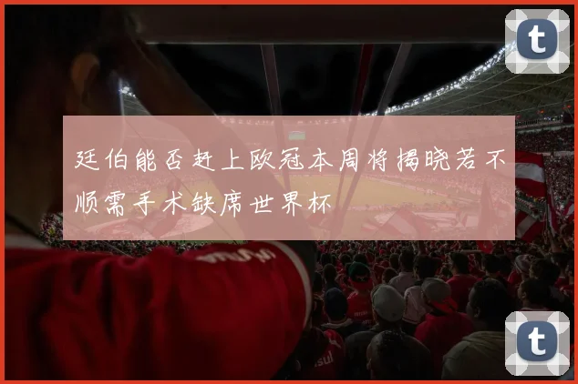 廷伯能否赶上欧冠本周将揭晓若不顺需手术缺席世界杯